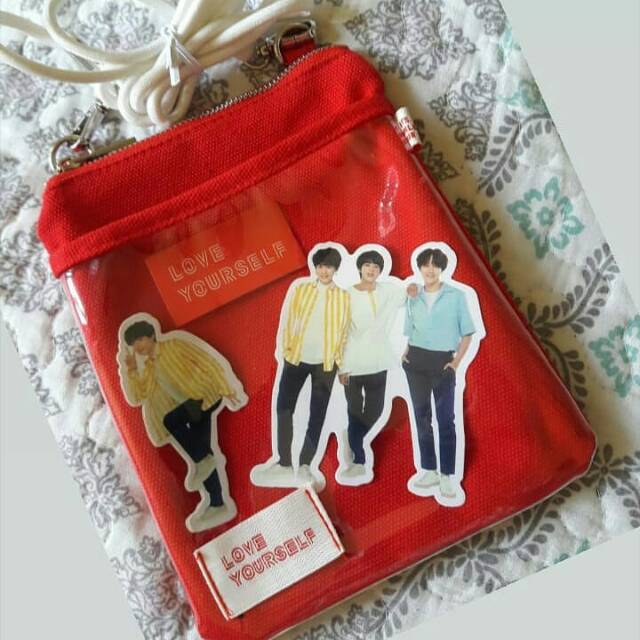 Mini bag love yourself BTS - BTS LYS GOODS - MINI BAG BTS