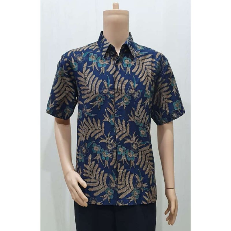 Baju Pria Kemeja Batik Athira Biru