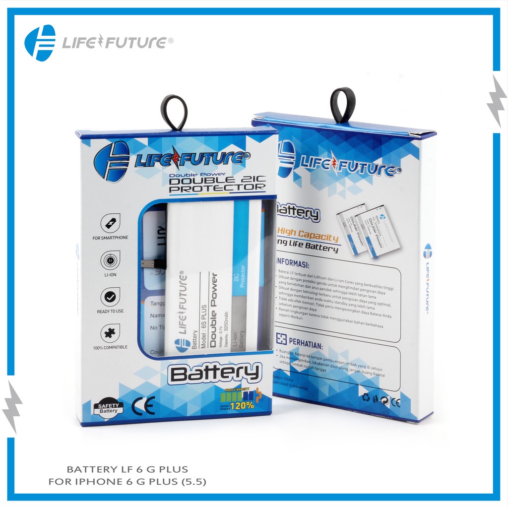 Battery / Batrai / Baterai IP 6s Plus / Baterai IP 6S+ / Baterai IP 6S+ Double power