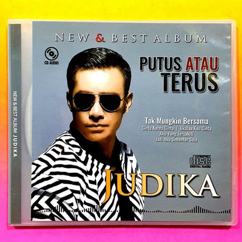 KASET CD MUSIK LAGU POP INDONESIA BEST OF JUDIKA