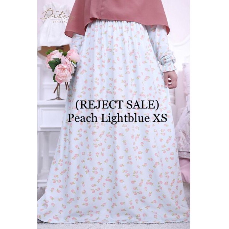 REJECT SALE DITSY | PEACH LIGHTBLUE XS | DITSY REJECT SALE | DITSY REJECT SALE MEI 2021