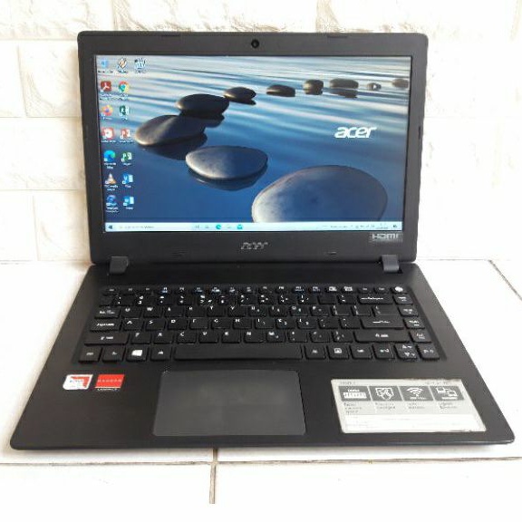 Laptop Acer Aspire 3 A314-21 Amd A9-9420e 1.80GHz 4GB 1000GB 2nd Black