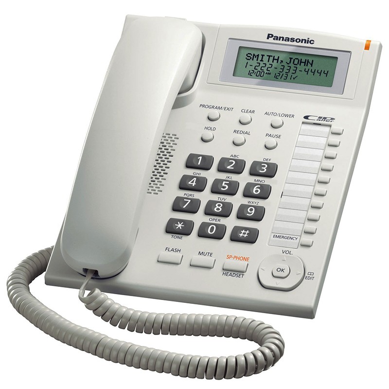 Telepon Panasonic Telephone Kx-TS880 Telepon Kabel Bergaransi