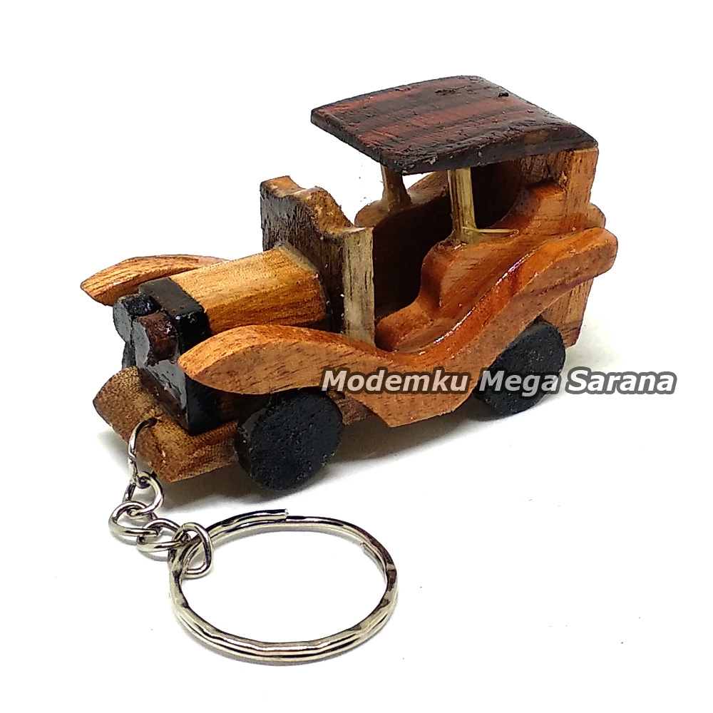 Gantungan Kunci Kayu Unik Jogja - Banyak Pilihan-Mobil Ontran