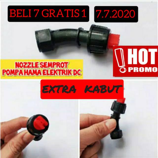 NOZZLE SPRAYER ELEKTRIK KABUT