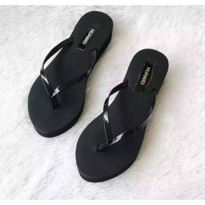 sandal wedges demlak sandal wedges perempuan sandal spon cewek murah sandal tali