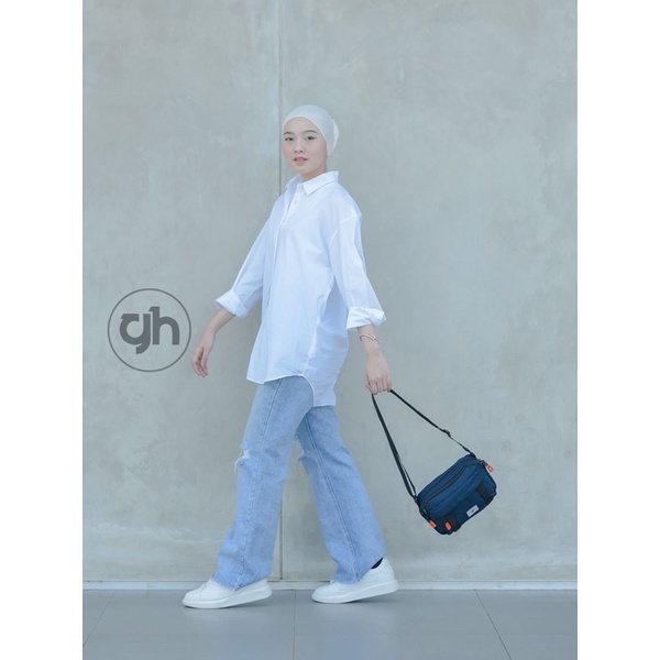 Gh_bag Tas Selempang Pria Wanita Slingbag Casual Trendy Slempang kanvas