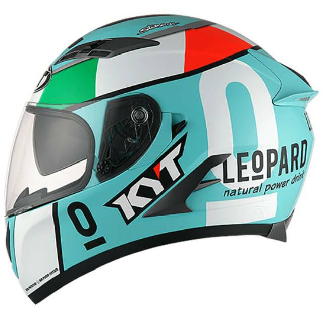 Helm KYT Vendetta 2 Special Edition Andrea Locatelli Air Pump System