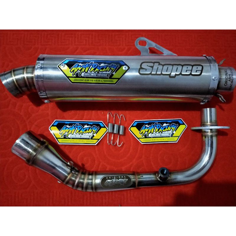 knalpot amn Vespa metik, Vespa LX 3v, Vespa LX 2v sprint i-get Dll bonus laser nama