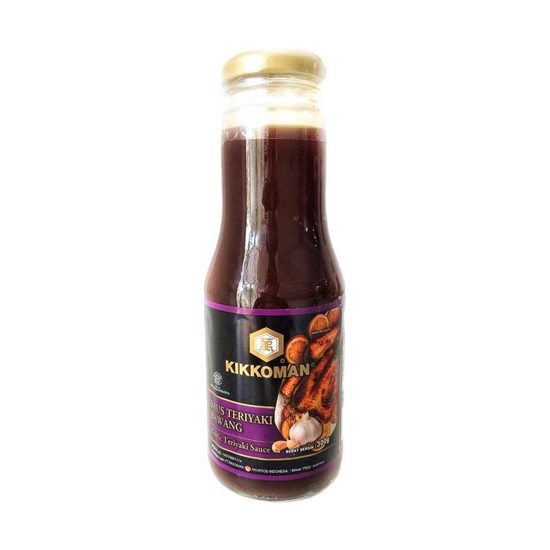 

SAUS TERIYAKI INSTAN KIKKOMAN 300 GR TERIYAKI BAWANG BOTOL GARLIC TERIYAKI SAUCE