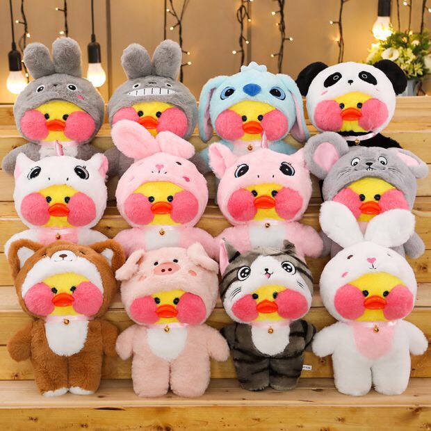 BONEKA FANFANCHU LALA FANFANCHUU BEBEK UNICORN STITCH TOTORO CORGI PANDA KELINCI PIG NYANKO