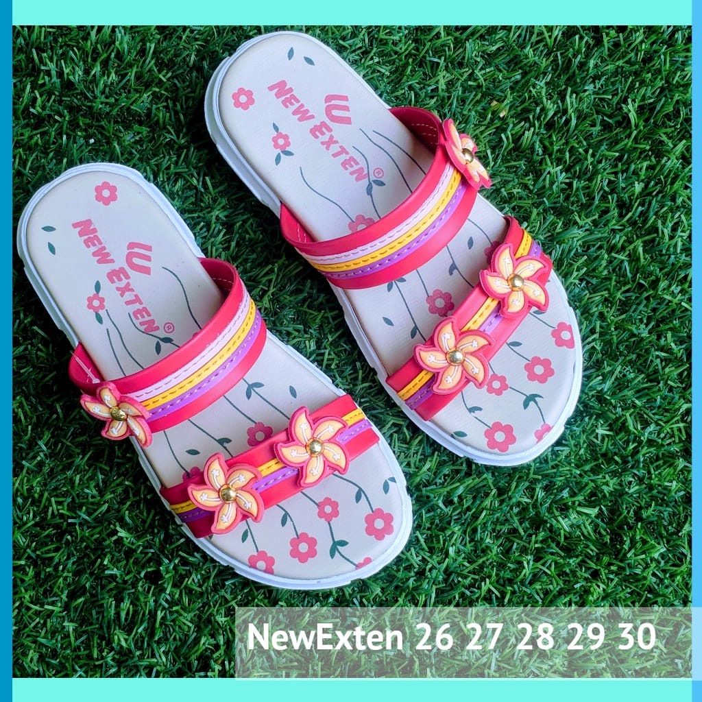 Andien Galerry Sandal Anak Perempuan Murah Teplek Fashion Sandal Teplek Anak Perempuan Sandal Tali Jepit Anak Sendal Slop Selop Flat Flatshoes Teplek Hak Datar Santai Pesta Kasual Casual Cantik Fashion Wanita