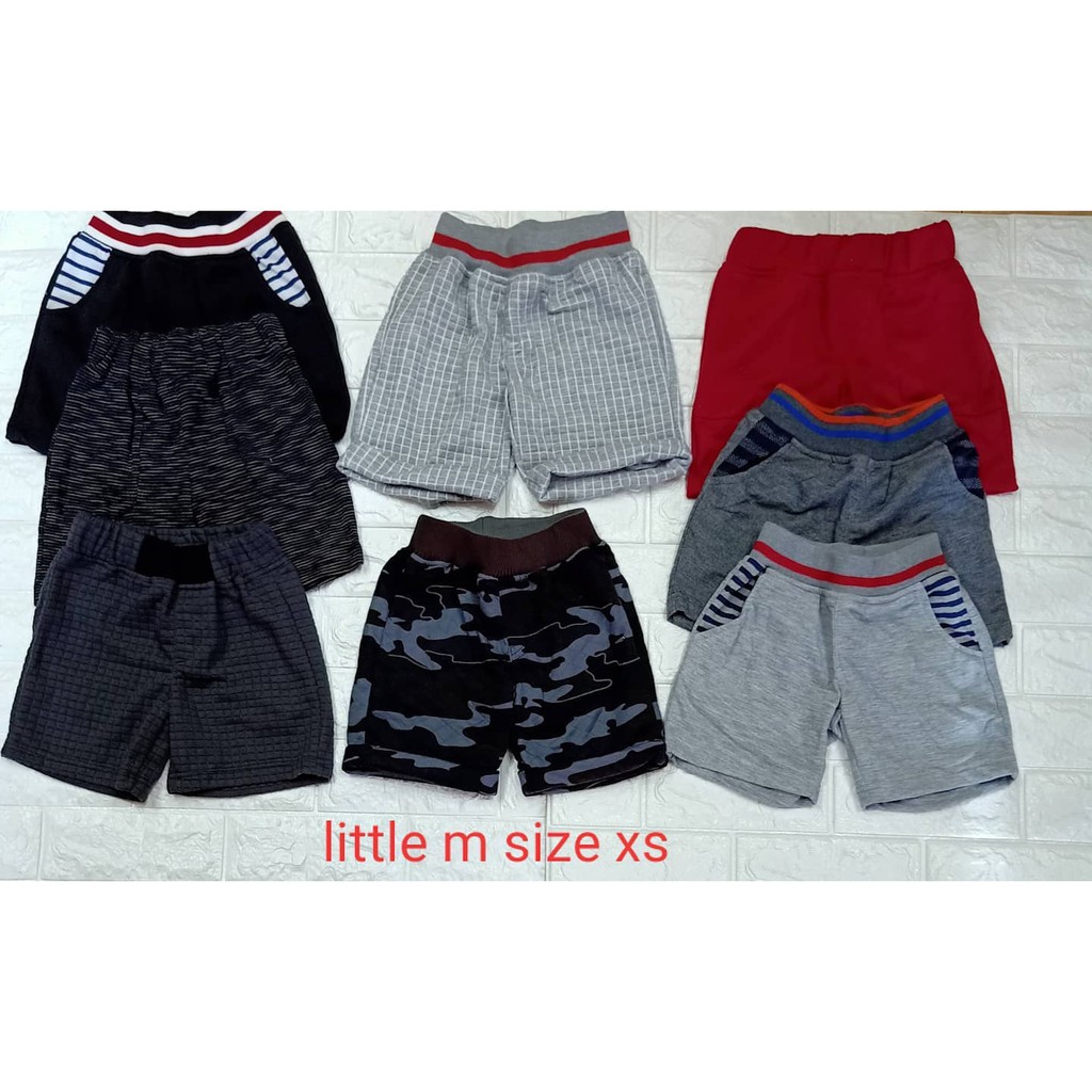 celana kolor kaos pendek litttle m