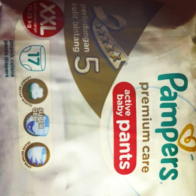 PAMPERS premium care