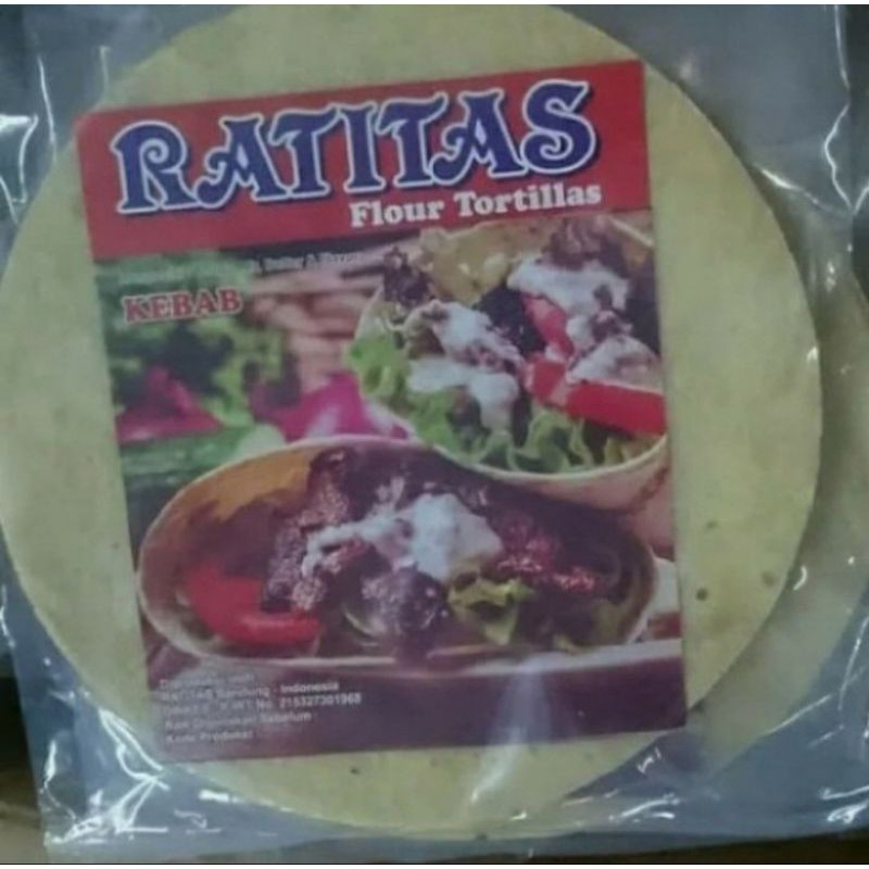 

kulit ratitas kebab roti 20 cm