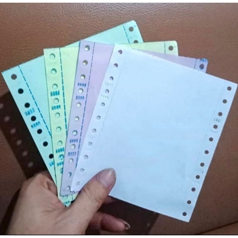 

Kertas Continous form 4 play ukuran 1/4 ( harga per dus)