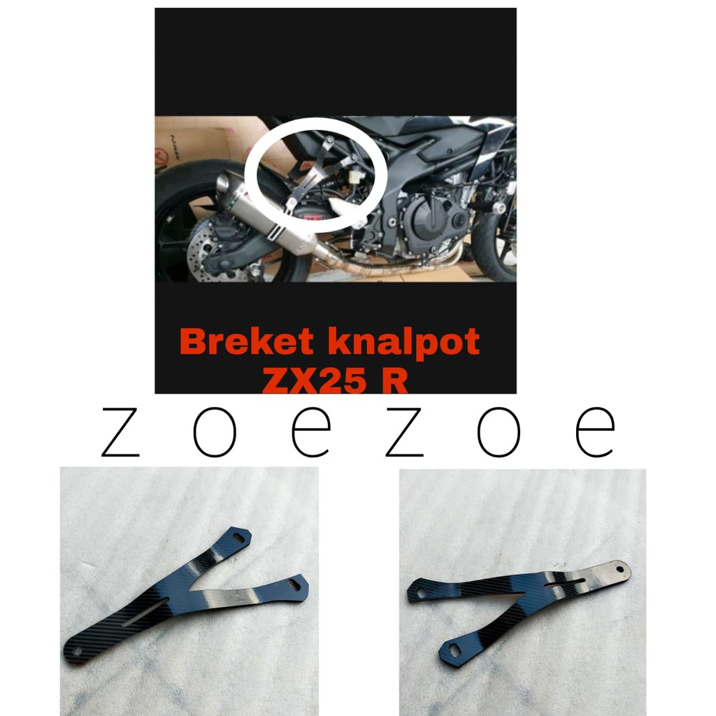 ZX25R Breket hangger klem knalpot ZX25 R breket knalpot ZX25R hagger knalpot ZX25R