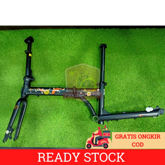 Frame Set Alloy Sepeda Lipat 16 20 Inch Syte Scornc Koi Barong