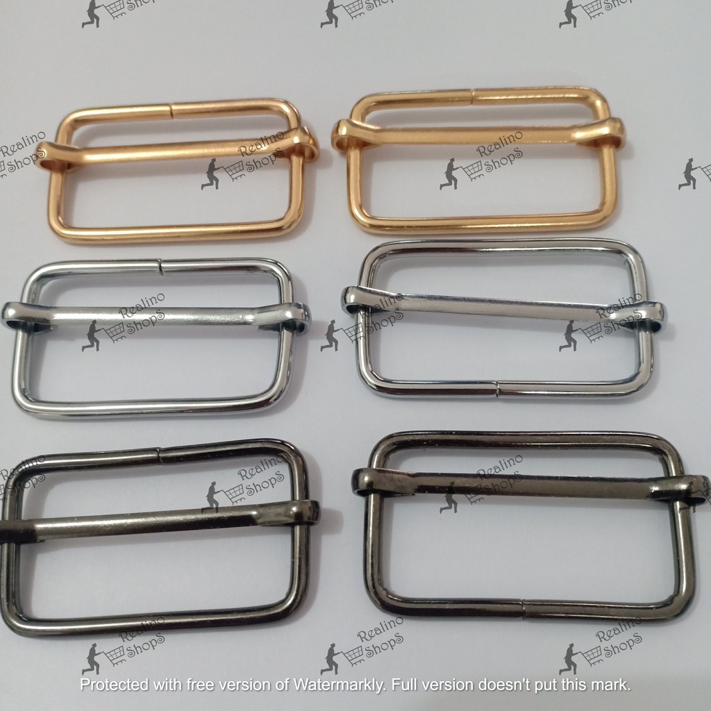 RING JALAN/SRE/GESER - 4CM NEKEL (KUALITAS B) - AKSESORIS TAS