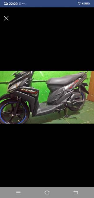 Sayap luar Yamaha Mio M3 Mio Z alus satu set kanan kiri