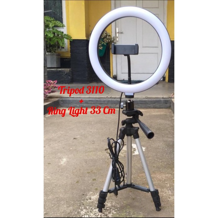 Selfie Ring Light 33cm + Tripod 3110 ACC