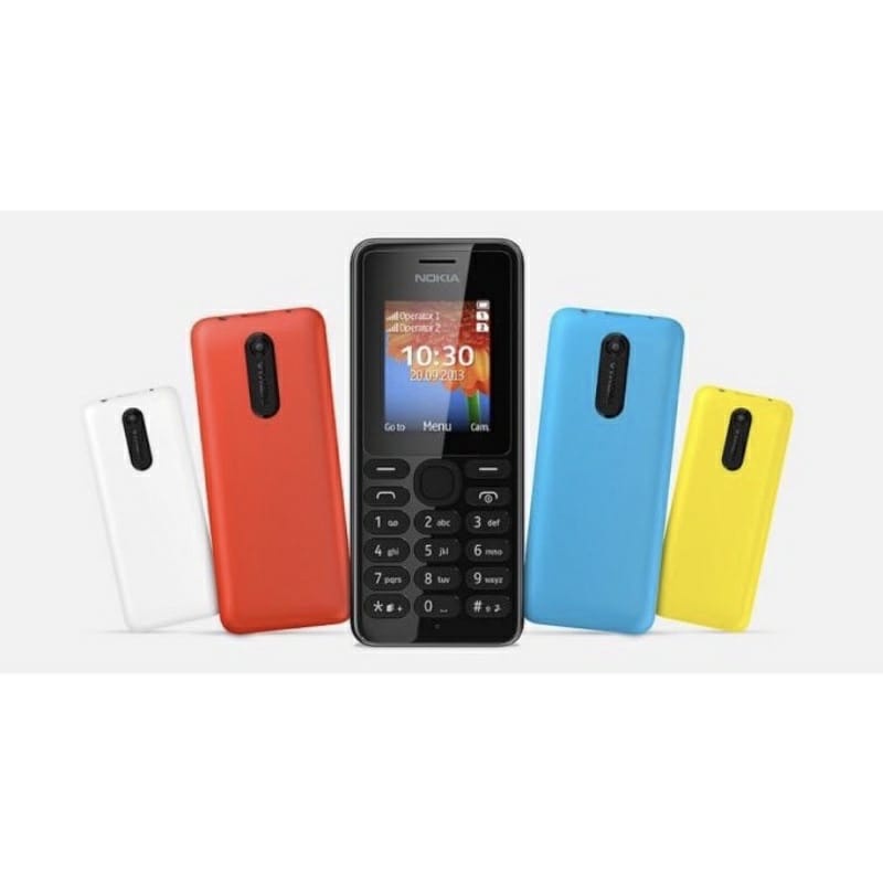 HANDPHONE NOKIA 108 VARIASI WARNA HITAM