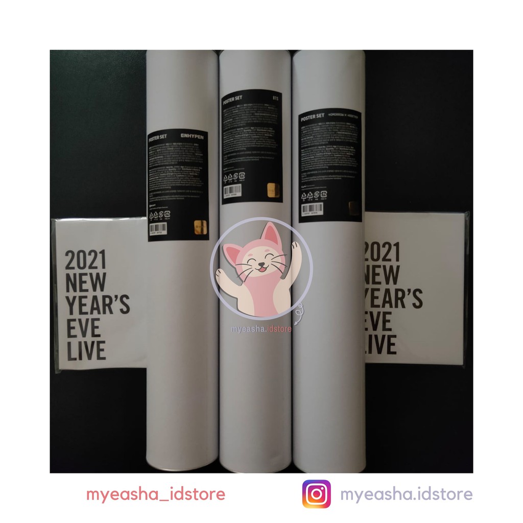 [Pelunasan] MERCH NYEL 2021 POSTCARD & POSTER BTS TXT ENHYPEN