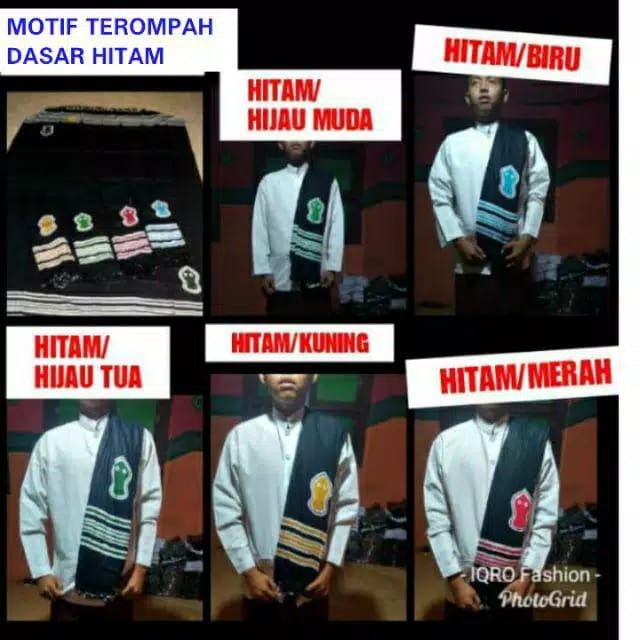SORBAN RAYON MOTIF Motif TEROMPAH/Motif NU