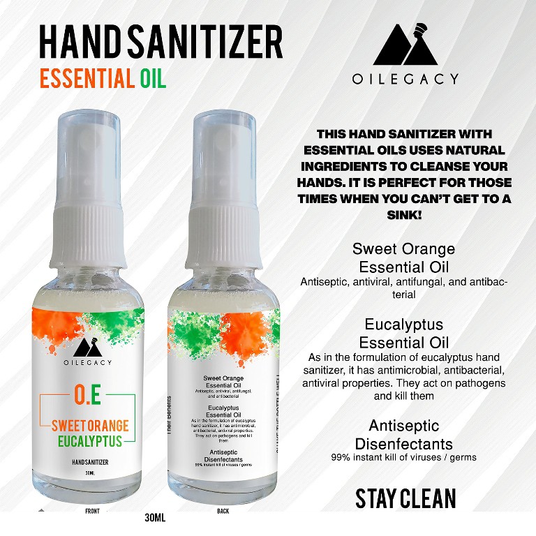 HAND SANITIZER | ESSENTIAL OIL | BOTOL SPRAY |  ANTI VIRUS | ANTI BAKTERI | HAND SANITIZER