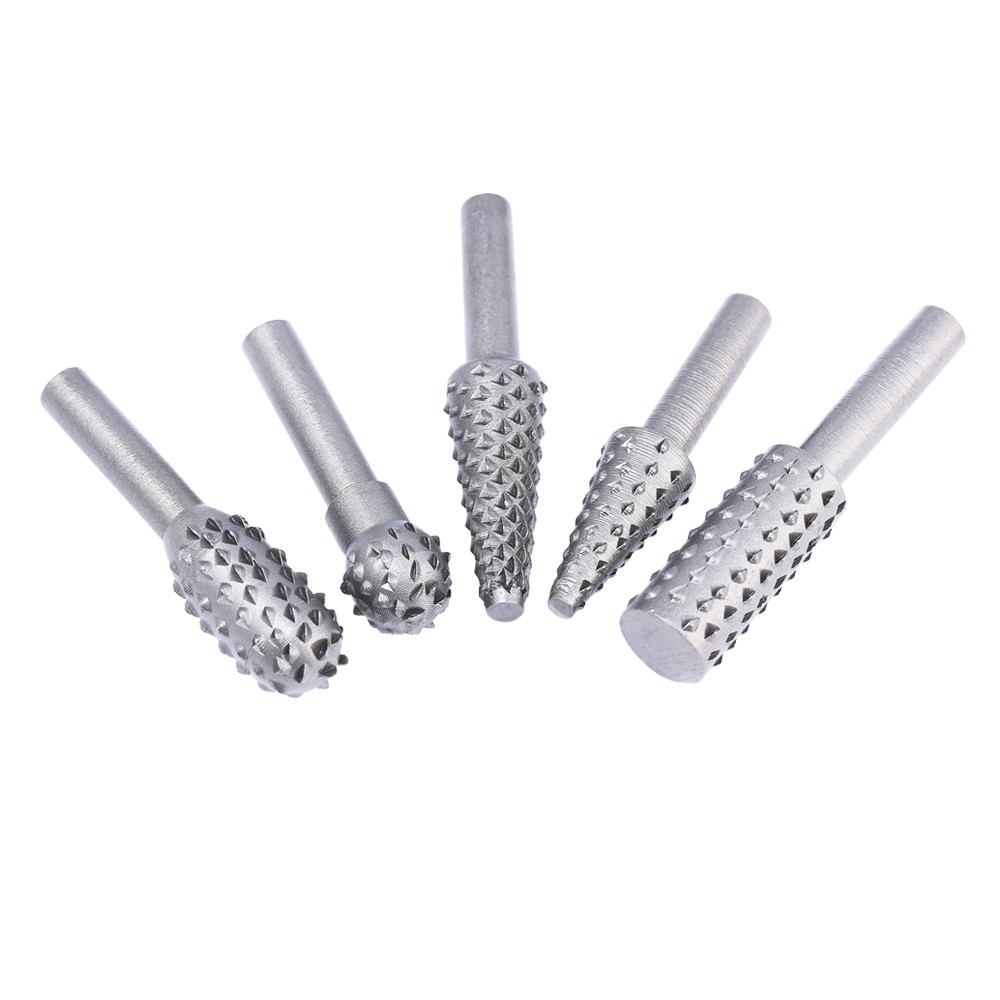 Mata Bor Kayu Wood Bits Steel 1/4 Inch 5 PCS - Taffware