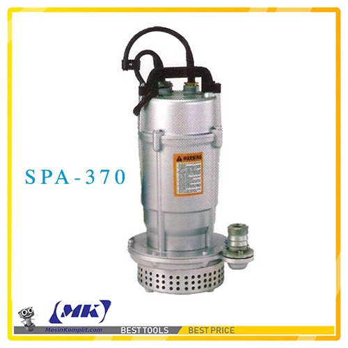 Pompa Submersible 2" 1HP Alumunium Air Bersih