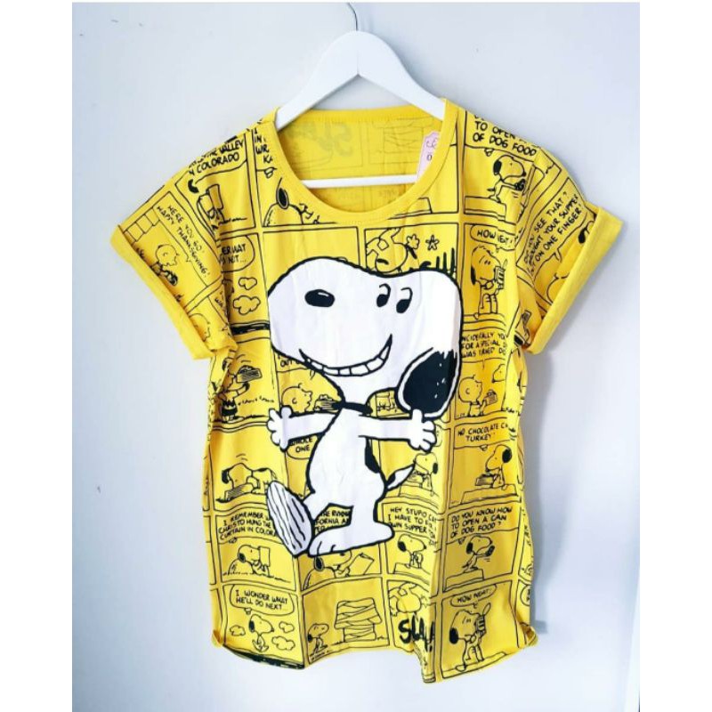 Kaos Snoopy Comic