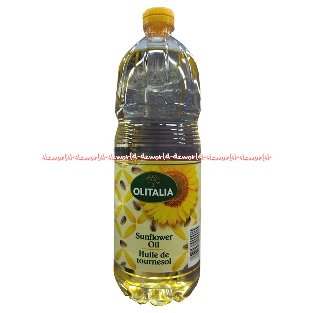 Olitalia Fiord Olio SunFlower 1L Oil Huile De Tournesoi Minyak Goreng Matahari 1Liter Fiordolio Sun Flower Ollitalia