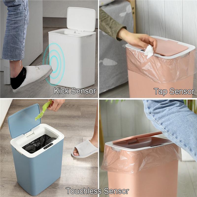 Smart Automatic Trash Bin Touchless Tempat Sampah Tong Sampah Sensor