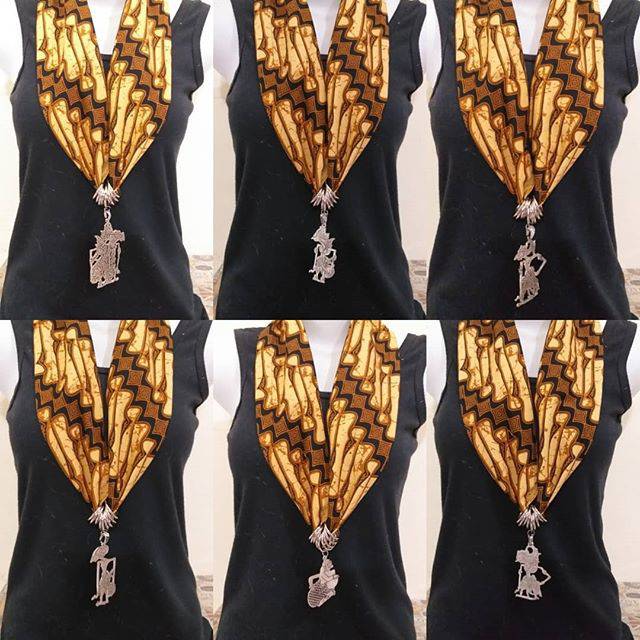 Kalung batik wayang 10231018
