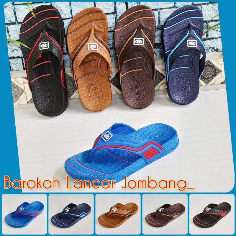 SANDAL KARET ANAK NEW ERA TG E 35021 SIZE 33-38 100% ORIGINAL BY NEW ERA