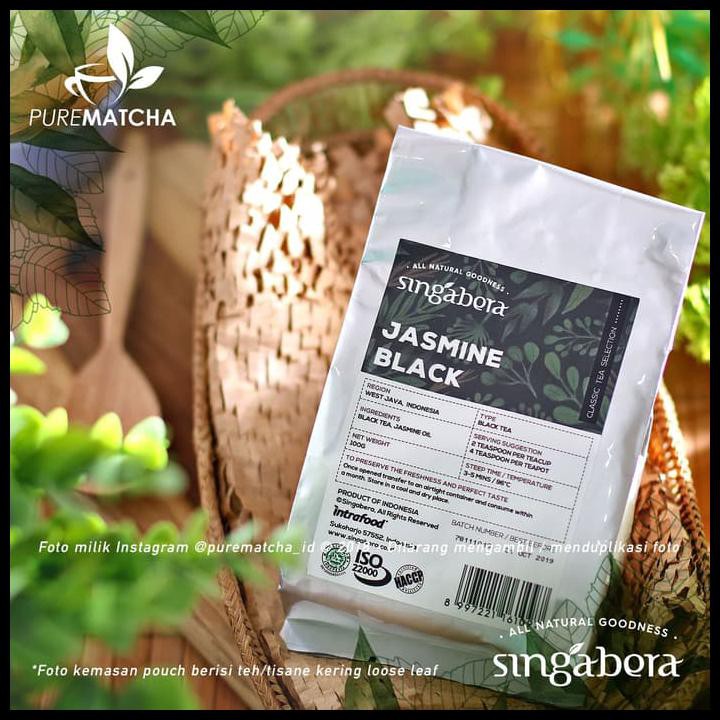 

Singabera Tea - Jasmine Black Tea 100Gr Teh Hitam Melati Cafe Restoran