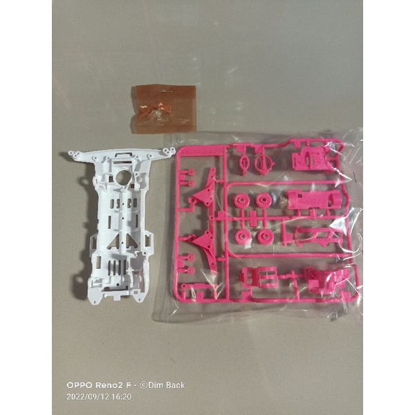 Tamiya Chassis Super 2 S2 Set + Terminal + Gearbox ABS