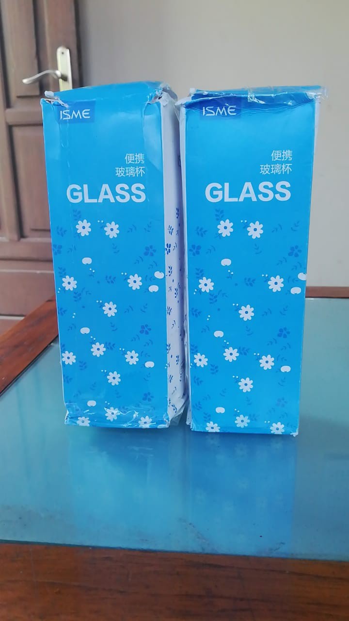 Tgb Botol Kaca Lapis Plastik Karakter Kartun Anti Slip Dan Tahan Panas