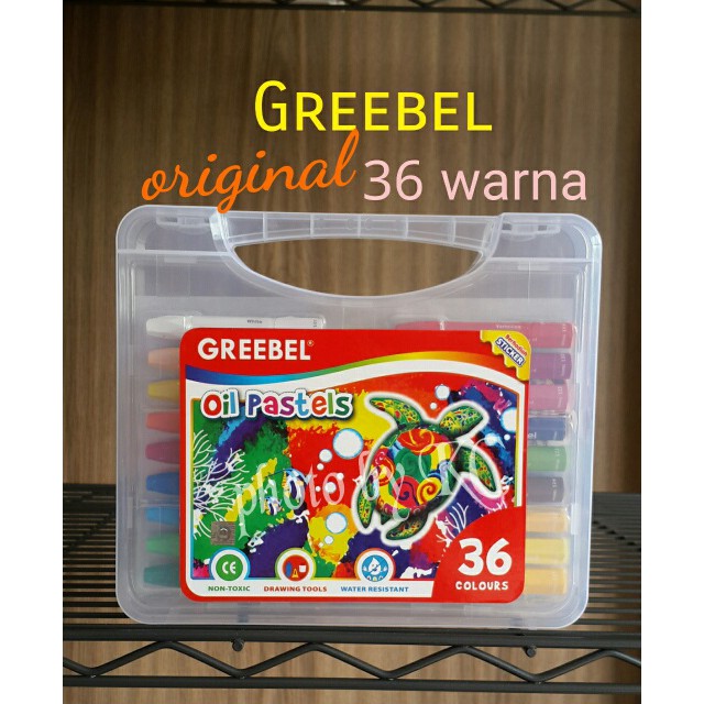 

ATK0051 (isi36 Transparant) Greebel Oil Pastel PP Crayon krayon grebel