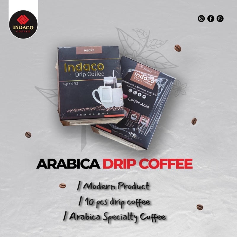 

ARABICA DRIP COFFEE 10 pcs