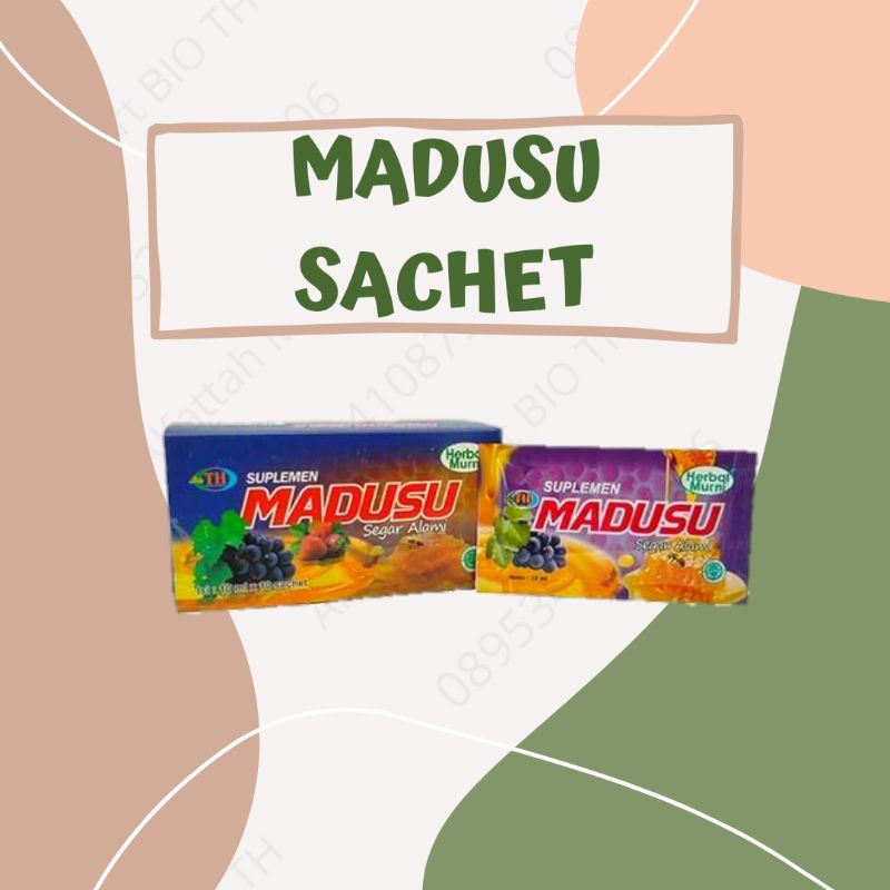 MADUSU Anggur Sachet BIO TH