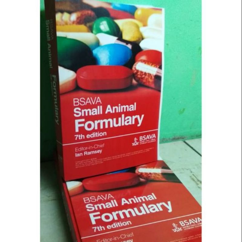 BUKU BSAVA SMALL ANIMAL FORMULARY, 7th Edition