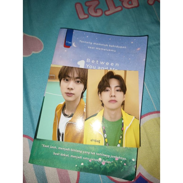 photocard taehyung jin cardi butter
