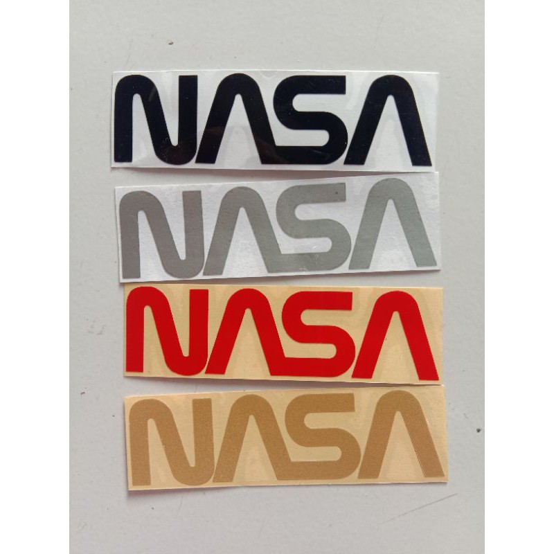 

STICKER NASA CUTTING STIKER