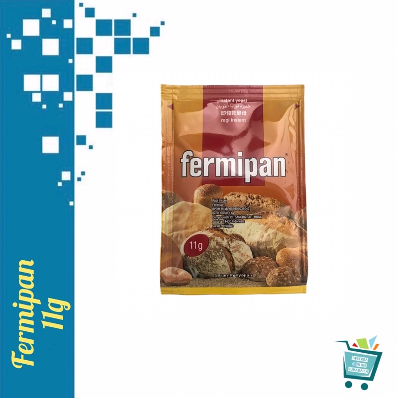 

Fermipan / Ragi Instan / Yeast / Ragi Kering Sachet 11g