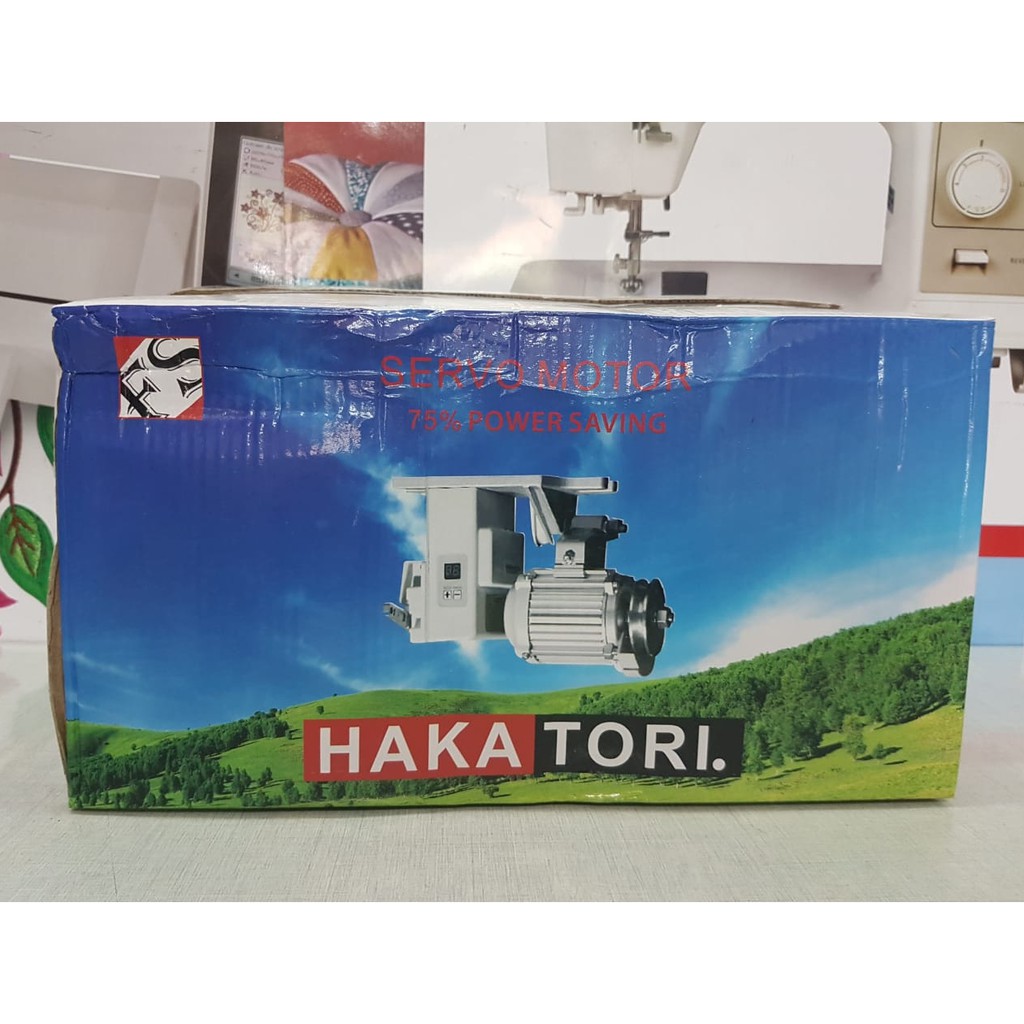 HAKATORI YDMT-550W DINAMO SERVO MESIN JAHIT OBRAS OVERDEK ENERGY SAVING SERVO MOTOR