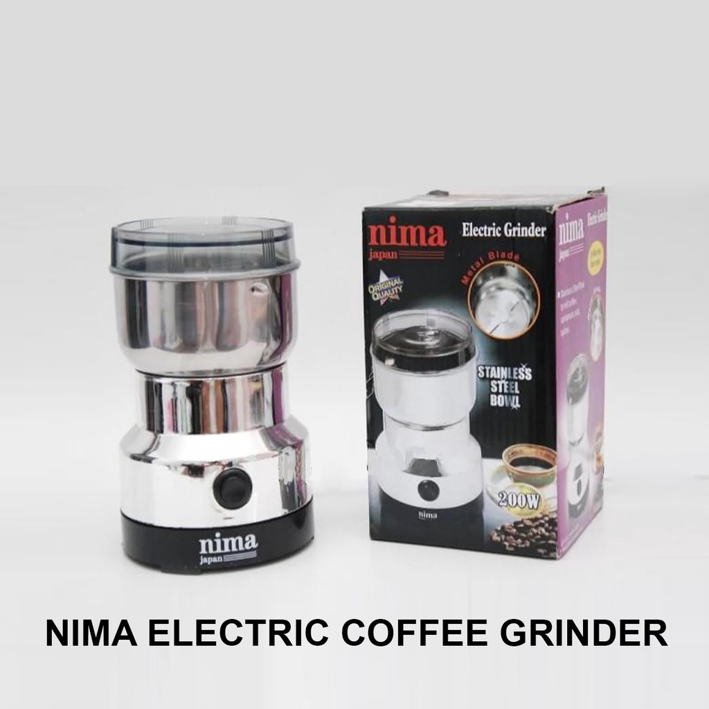 Mesin Giling Kopi Grinder Kopi Elektrik Alat Penggiling Biji Kopi Penghalus Bumbu Gilingan Bumbu Ser