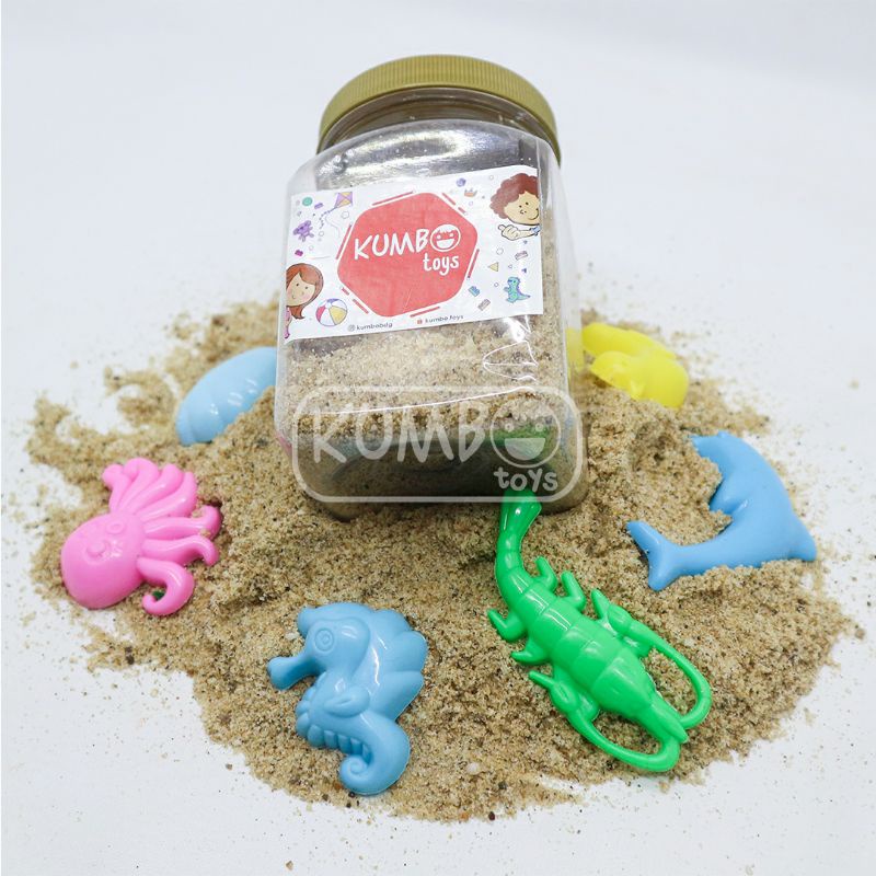 Pasir Pantai Alami Kemasan 350gr JAR