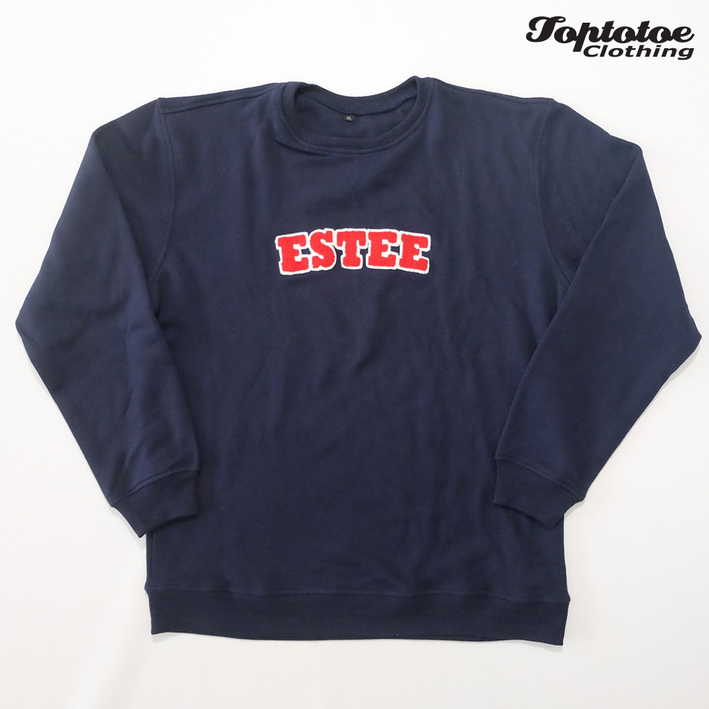 Special Order Bordir Chenille Embroidery Logo ESTEE